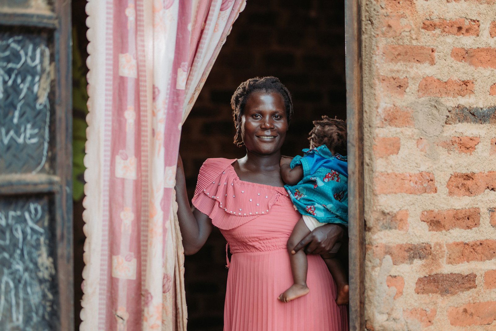 Nakayoko Racheal a Parent in Mayuge District with her Daughter(1)